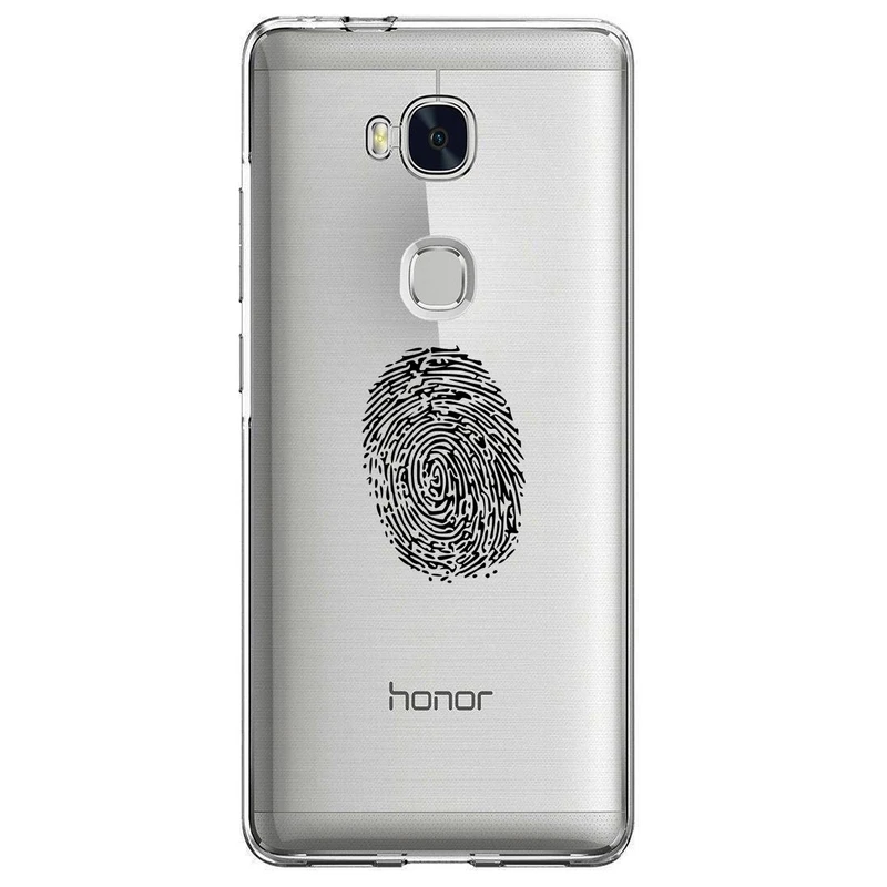 کاور مگافون طرح اثر انگشت مدل C62-B مناسب برای گوشی موبایل آنر 5x