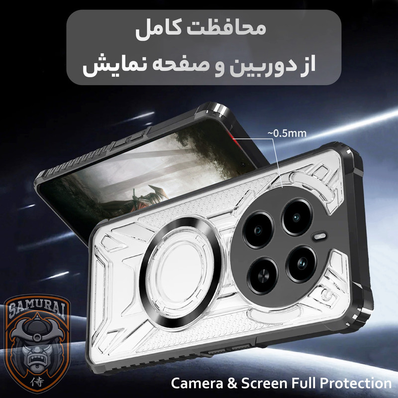 کاور سامورایی مدل Shocksafe مناسب برای گوشی موبایل ریلمی 12 Plus 