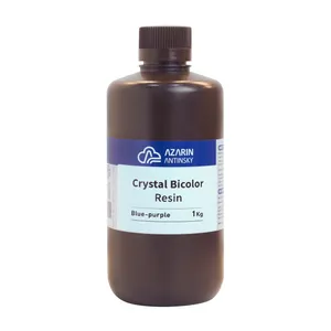 رزین پرینتر سه بعدی آذرین مدل Crystal Bicolor حجم 1 لیتر