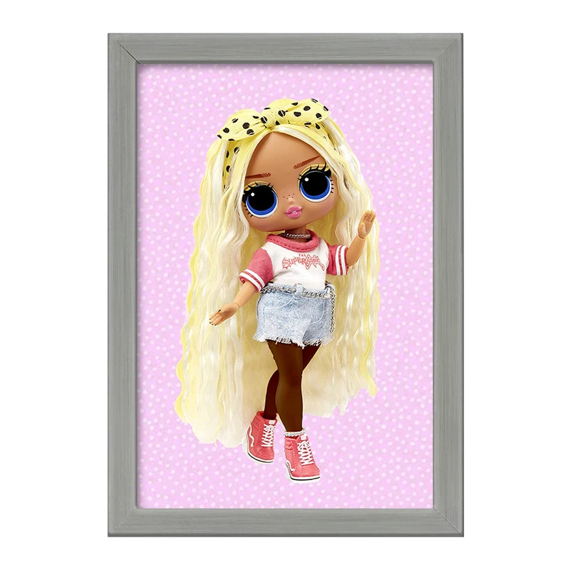 تابلو خندالو طرح عروسک ال او ال LOL کد 27879