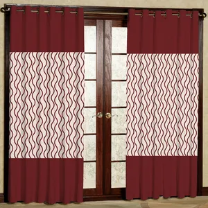 پرده مدل هازان پانچی کد 4244 سایز 140x200 سانتی متر