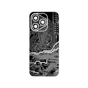 MAHOOT Black_Printed_Circuit_Board Cover Sticker for Honor 400 Lite