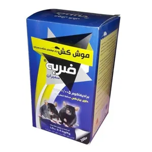 موش کش ضربه سمیران مدل پفکی وزن 200 گرم