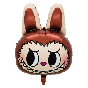 بادکنک فویلی مدل سر لبوبو کد kp69