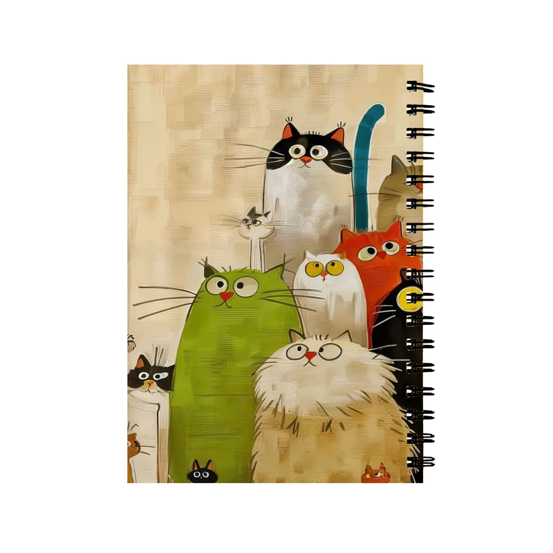 دفتر مشق 50 برگ طرح گربه کد 325