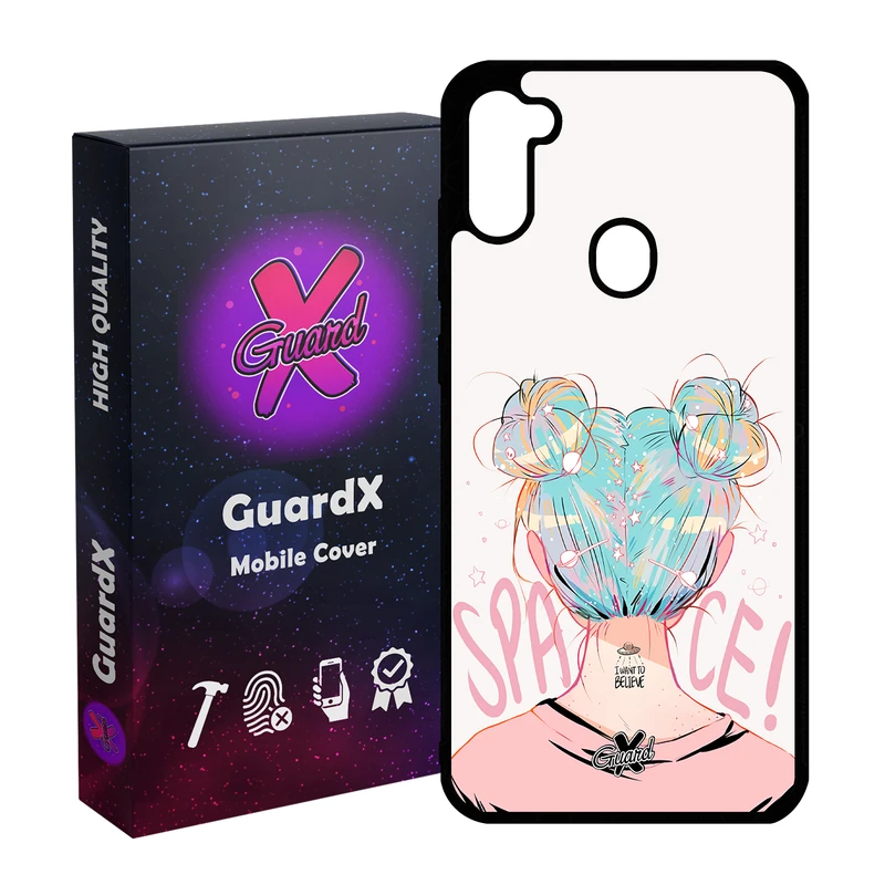 کاور گارد ایکس طرح دختر مدل Glass10198 مناسب برای گوشی موبایل سامسونگ Galaxy A11 / M11