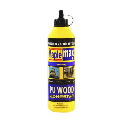 چسب چوب مپل مکس مدل PU WOOD حجم 600 ميلي ليتر