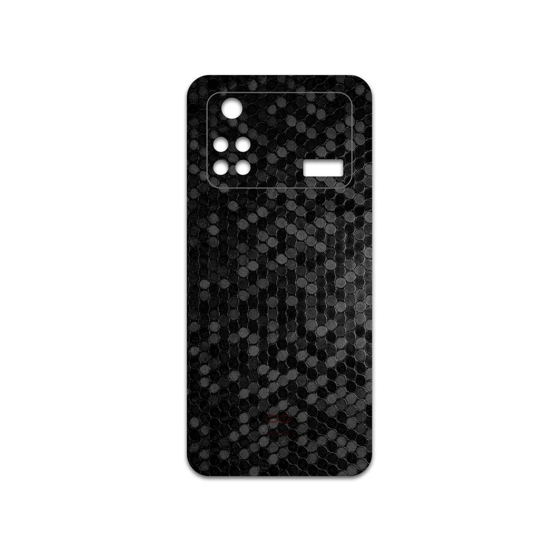 برچسب پوششی ماهوت مدل Honey-Comb-Circle مناسب برای گوشی موبایل شیائومی Poco M4 Pro 4G