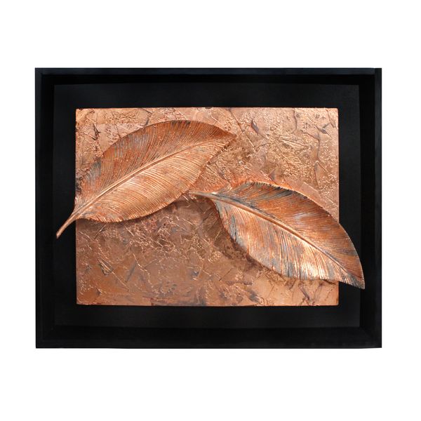 تابلو برجسته مدل پتینه با روکش مس کد M3019