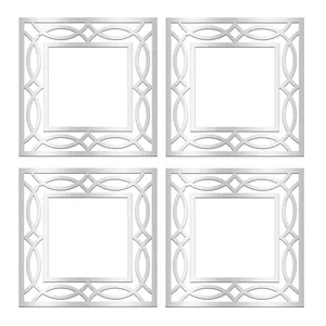 تایل سقفی آسمان مجازی بنی دکو مدل MC41 اندازه 60x60 سانتی متر مجموعه 4 عددی