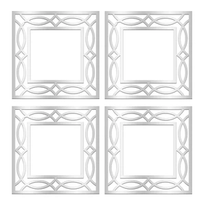 تایل سقفی آسمان مجازی بنی دکو مدل MC41 اندازه 60x60 سانتی متر مجموعه 4 عددی