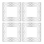 تایل سقفی آسمان مجازی بنی دکو مدل MC41 اندازه 60x60 سانتی متر مجموعه 4 عددی