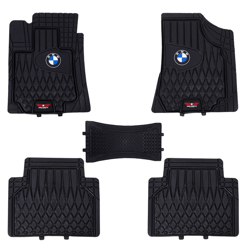 کفپوش خودرو لاستیکی 5 تکه ماهوت مدل Universal-BMW