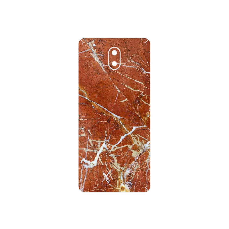 برچسب پوششی ماهوت مدل Red Marble مناسب برای گوشی موبایل نوکیا 3.1