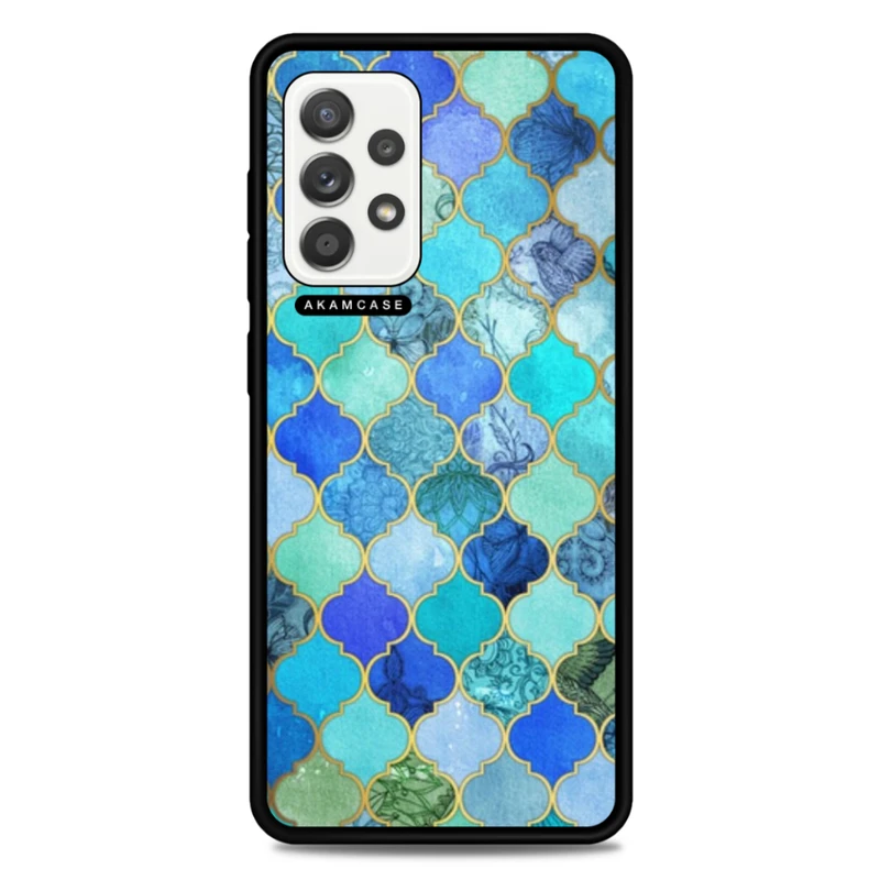 کاور آکام مدل AMC-WSGA52-MOSAIC-21 مناسب برای گوشی موبایل سامسونگ Galaxy A52