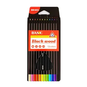 مداد رنگی 12 رنگ بیسیک مدل BAS-6214