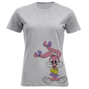 تی شرت آستین کوتاه زنانه مدل خرگوش A33