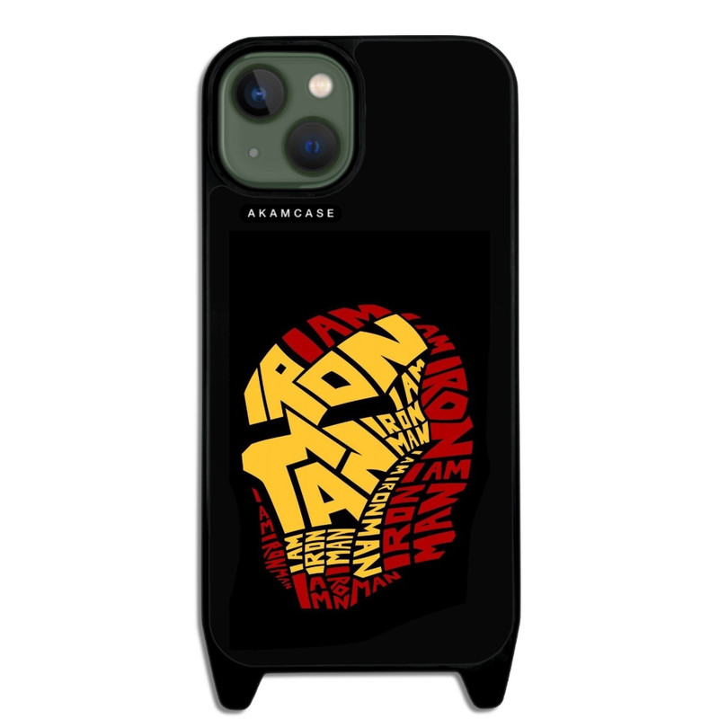 کاور آکام مدل AMC-WLA13-IRON MAN3 مناسب برای گوشی موبایل اپل iPhone 13
