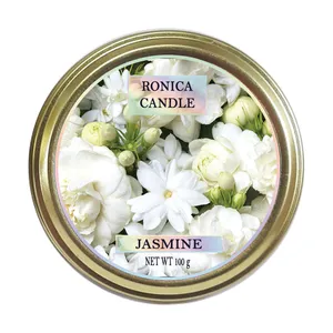  شمع دست ساز رونیکا مدل معطر یاس