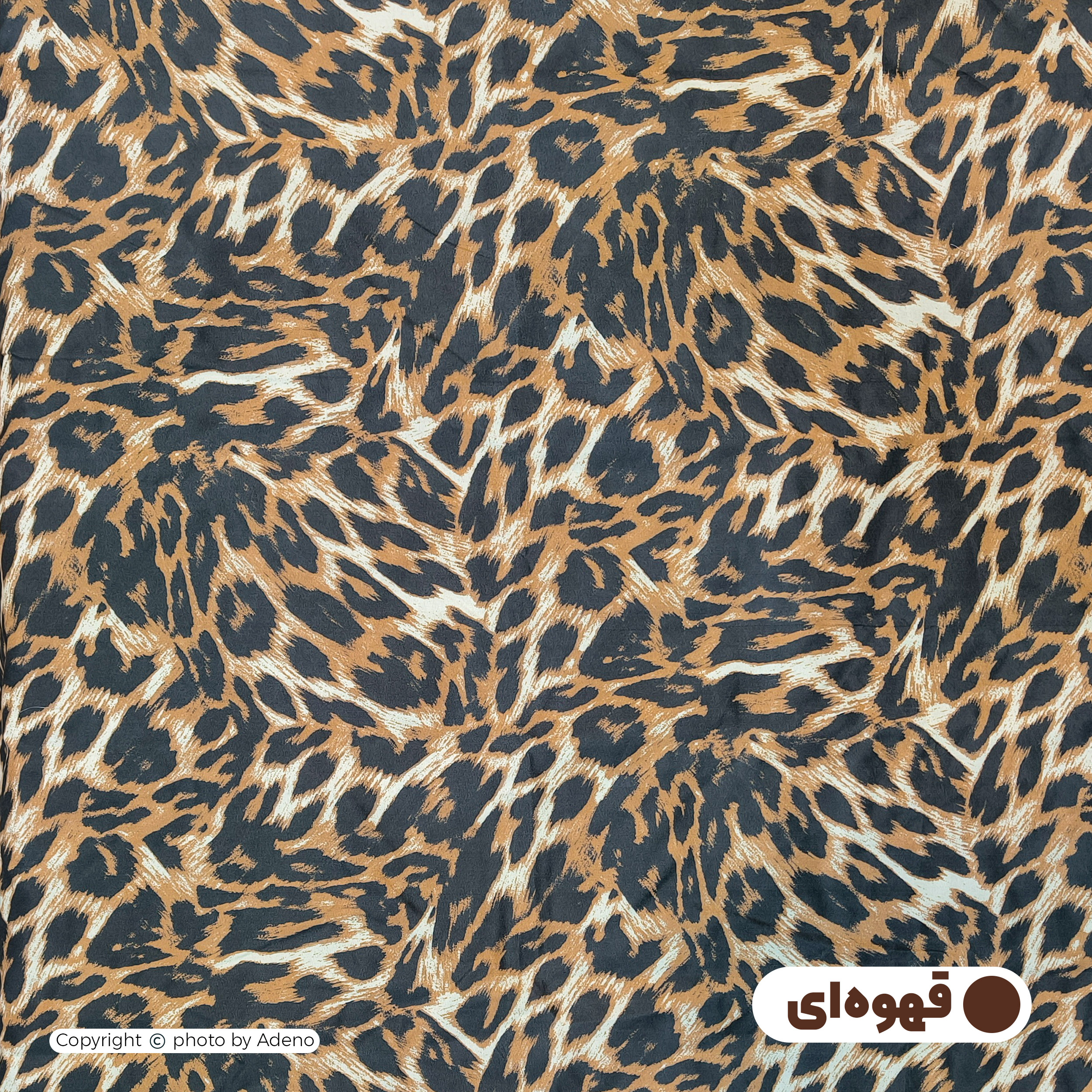ملحفه آدنو مدل پلنگ کد CH80 دونفره سایز 180x200 سانتی متر