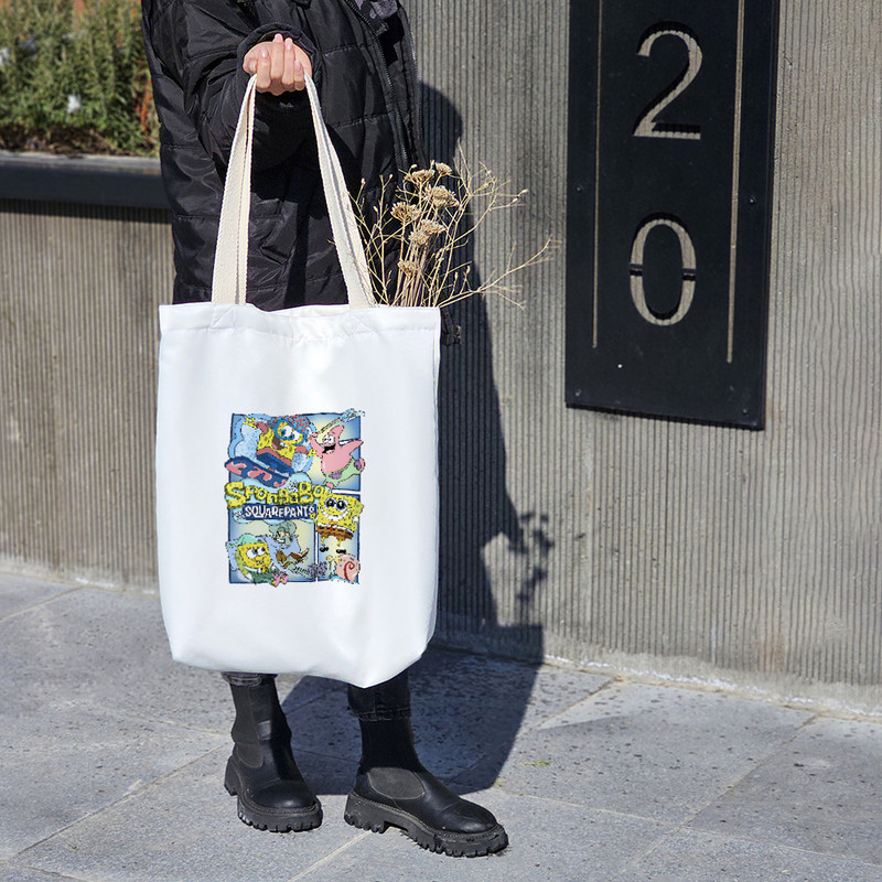 ساک خرید خندالو طرح باب اسفنجی کد 10293