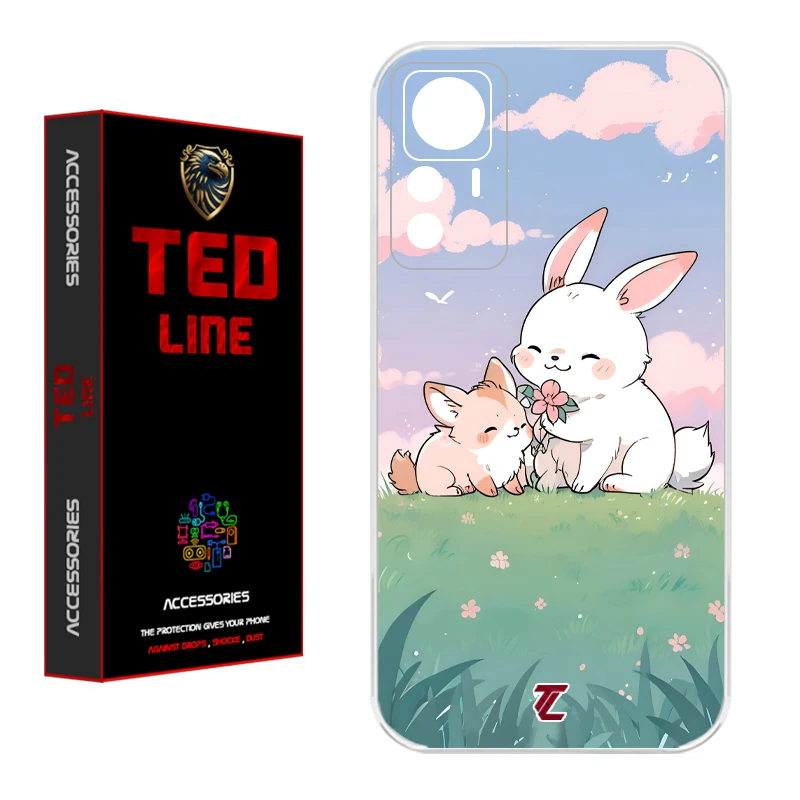 کاور تدلاین طرح خرگوش کد 1184 مناسب برای گوشی موبایل شیائومی Mi 12T / 12T Pro
