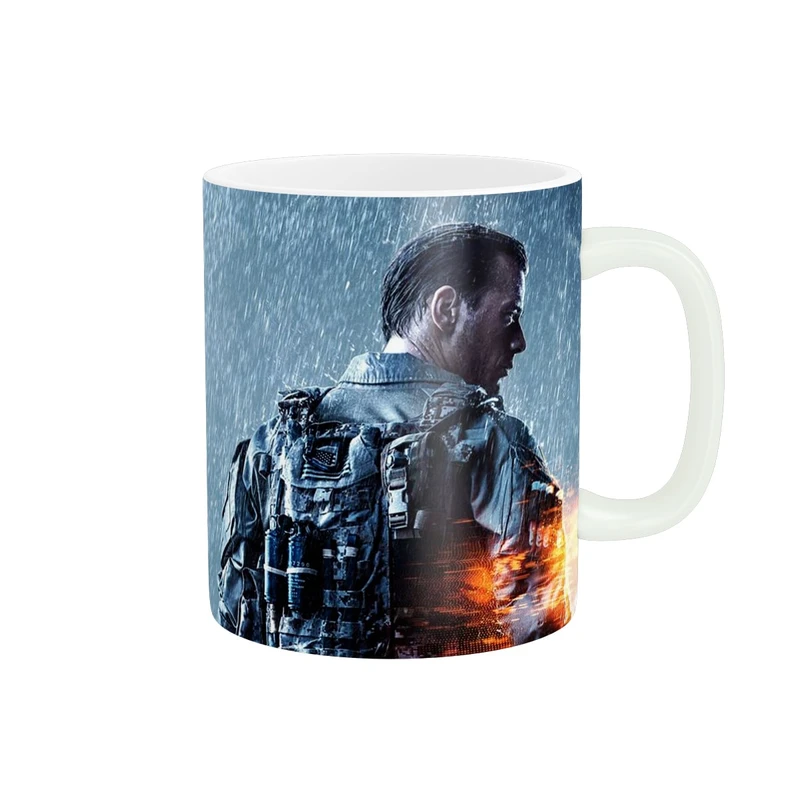 ماگ طرح بازی میدان جنگ Battlefield کد wall-05