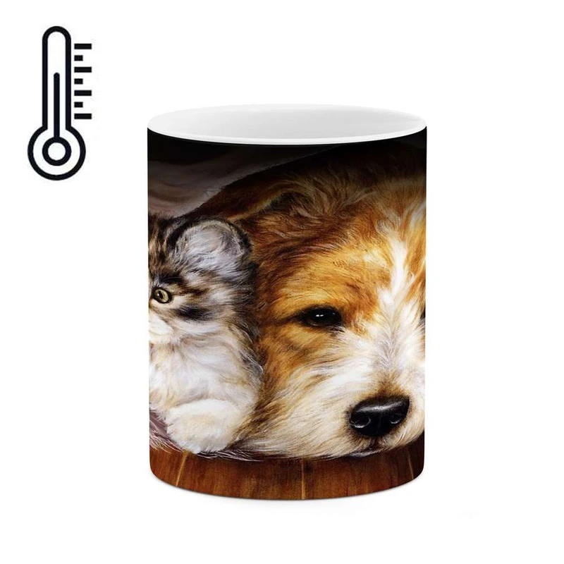 ماگ حرارتی کاکتی مدل نقاشی کد mgh13531