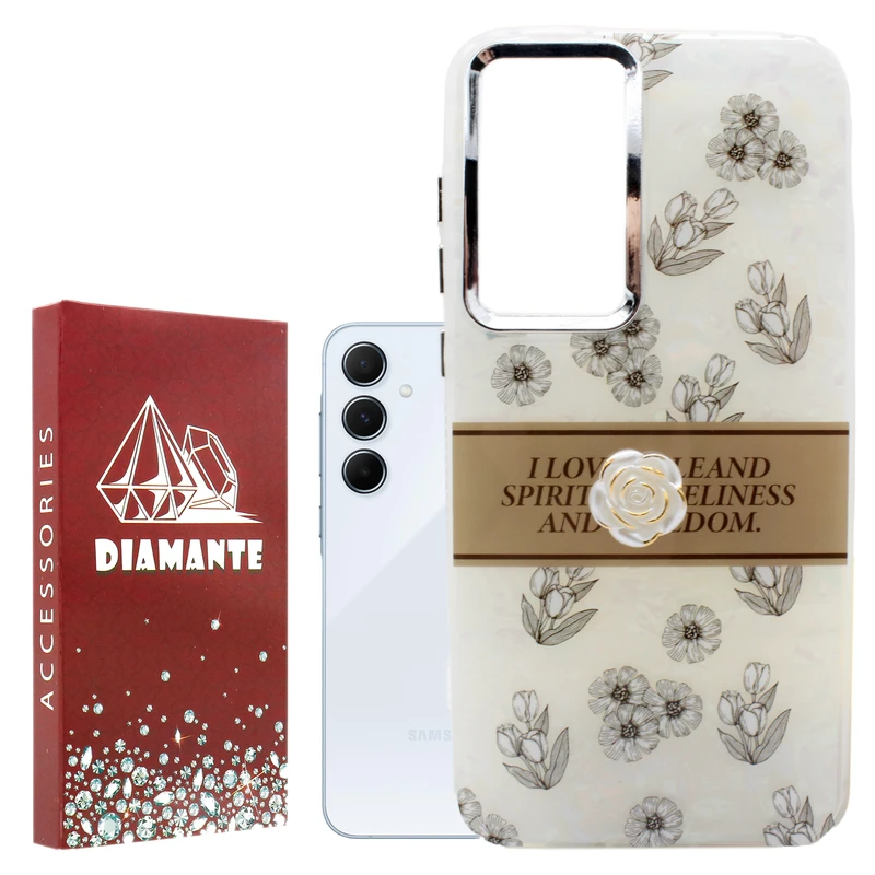 کاور دیامانته مدل Emma Rd مناسب برای گوشی موبایل سامسونگ Galaxy A15