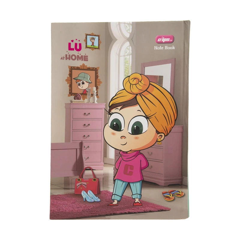 دفتر مشق 160 برگ کلیپس کد 193-120