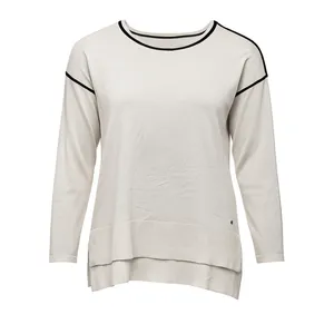 پلیور یقه قایقی زنانه مدل 45whi