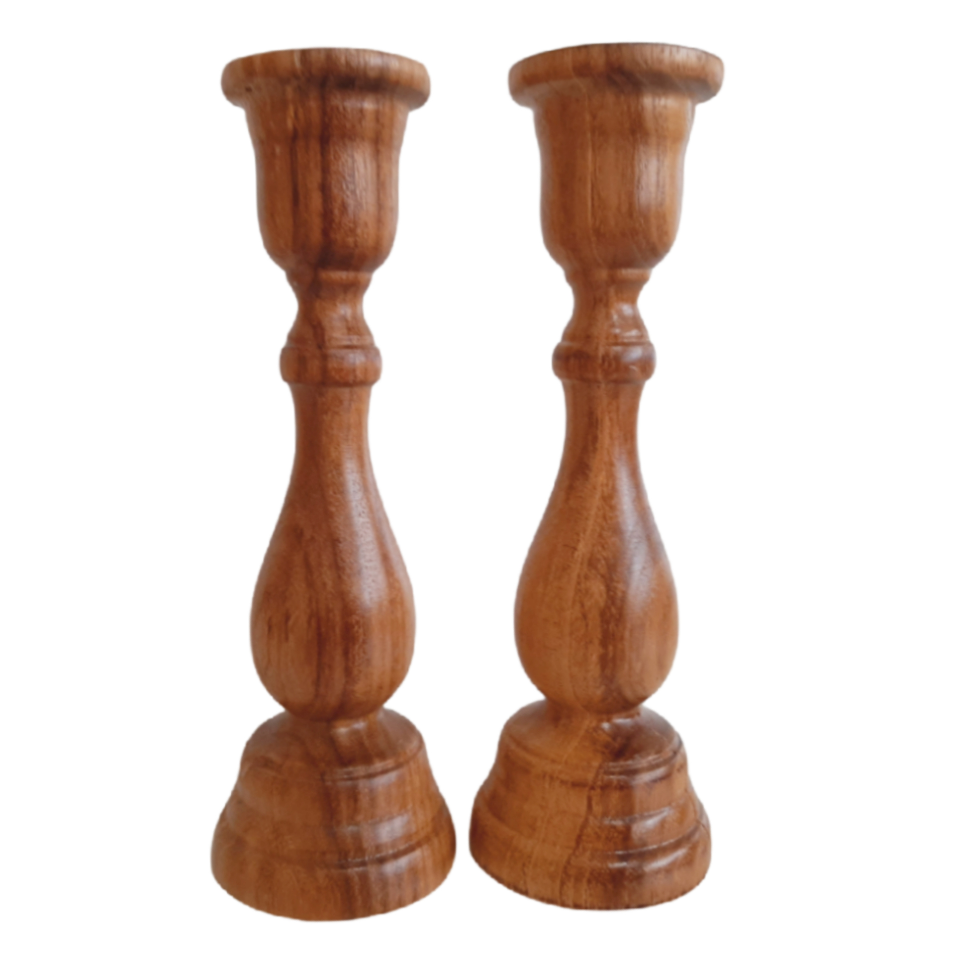 نقد و بررسی شمعدان مدل چوبی T13 مجموعه 2 عددی توسط خریداران