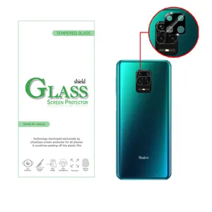  محافظ لنز دوربین شیلد گلس مدل LFUL مناسب برای گوشی موبایل شیائومی Redmi Note 9 Pro