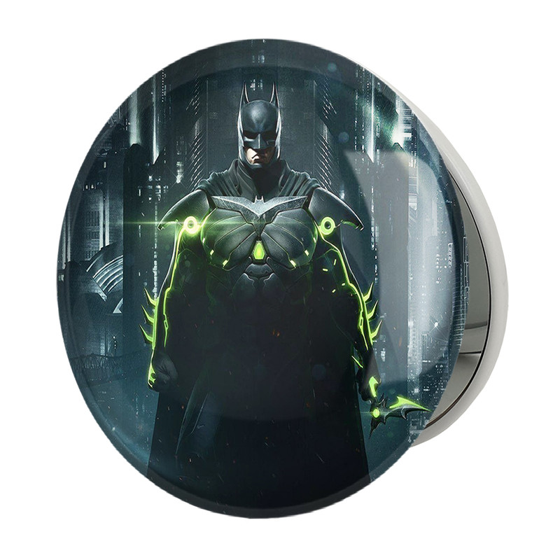 آینه جیبی خندالو طرح بتمن Batman مدل تاشو کد 25838 