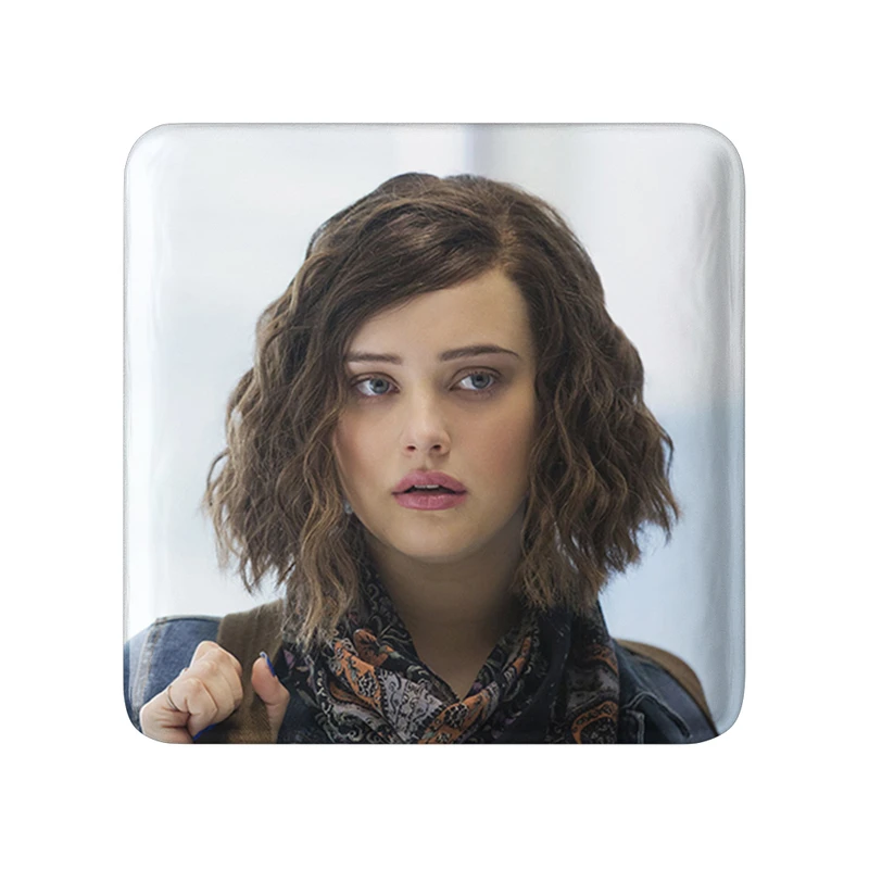 مگنت خندالو طرح هانا بیکر 13دلیل برای اینکه Reasons Why13  مدل مربعی کد 20352