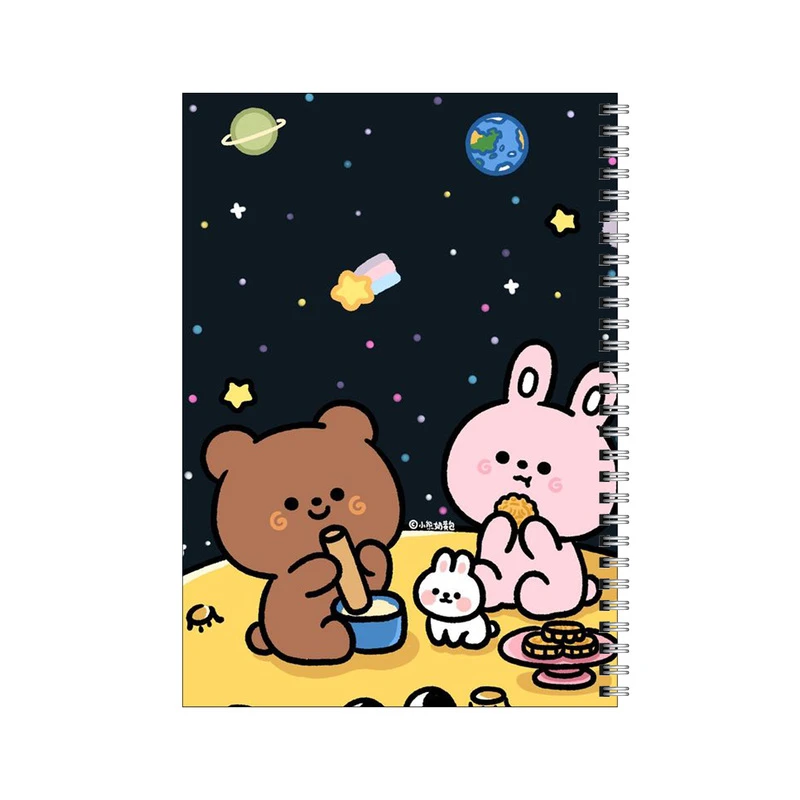 دفتر مشق 50 برگ بامبیلیپ طرح پیکنیک کهکشانی کد 5783621