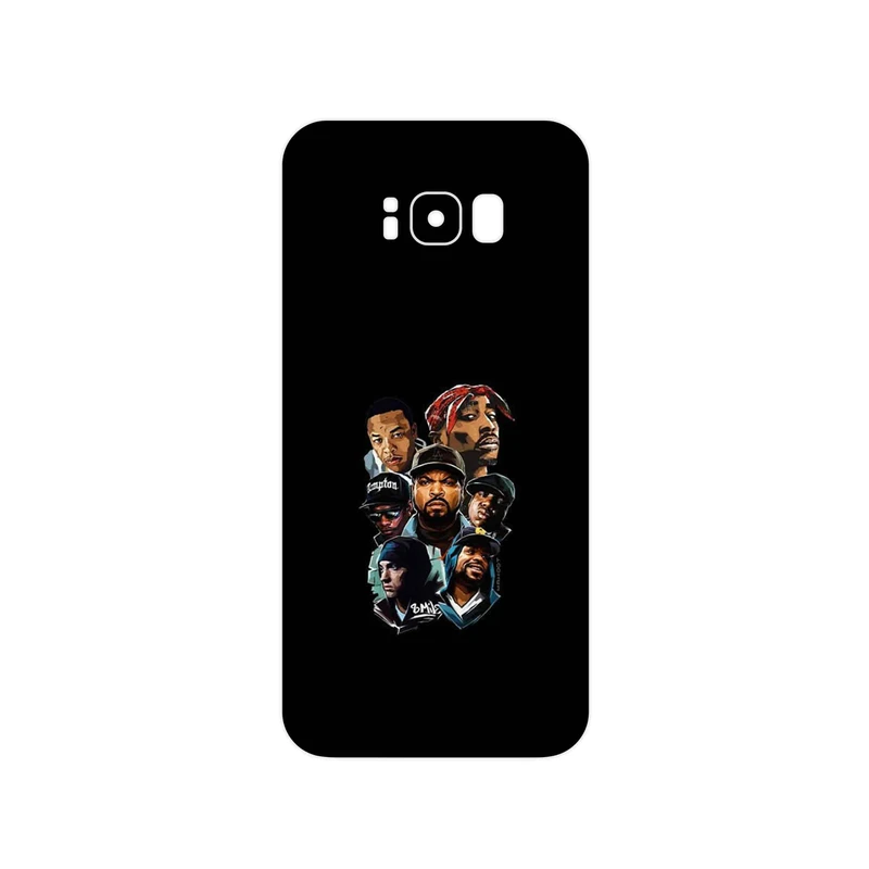 برچسب پوششی ماهوت مدل Great Rappers Digital Art مناسب برای گوشی موبایل سامسونگ Galaxy S8 Plus