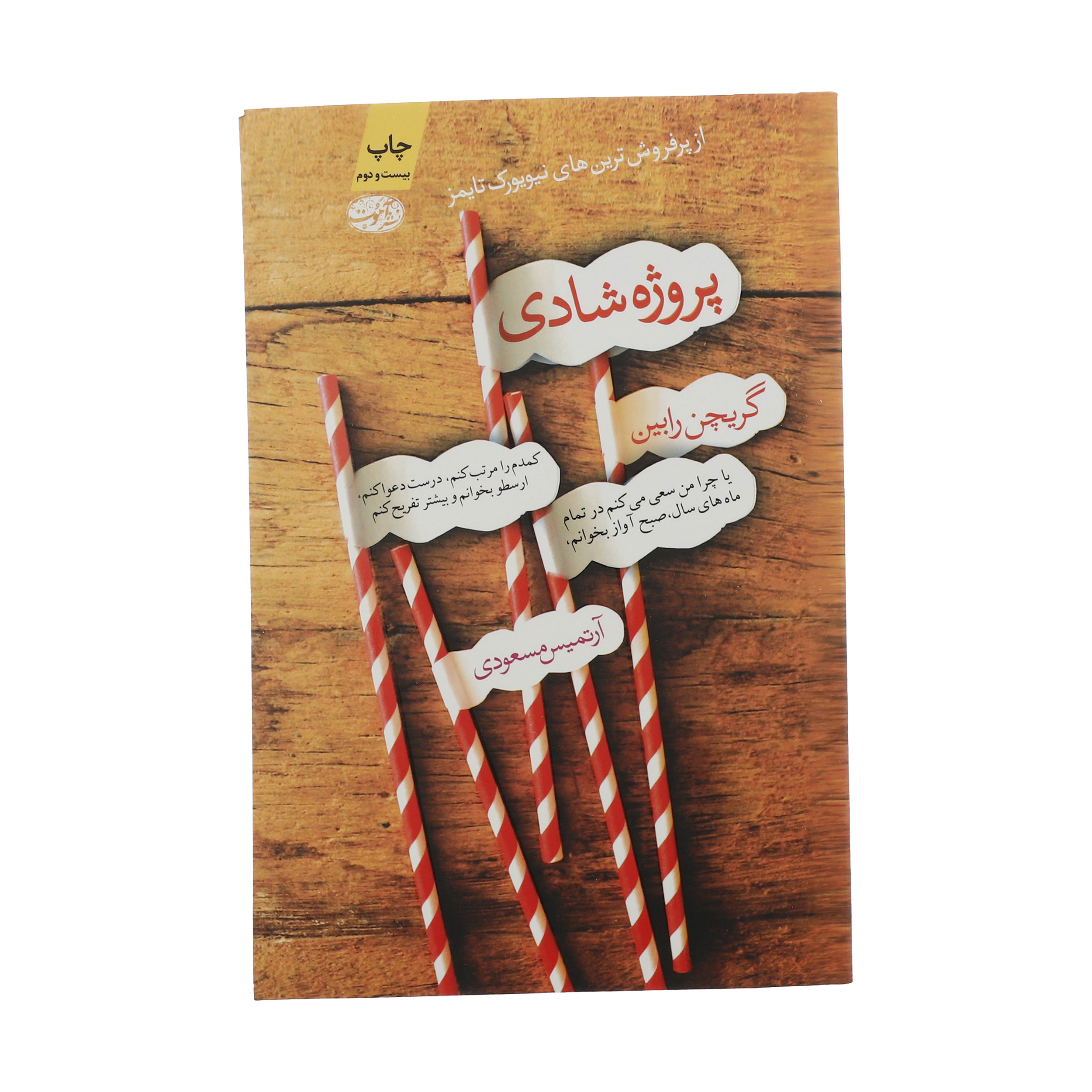 کتاب پروژه شادی اثر گریچن رابین نشر آموت