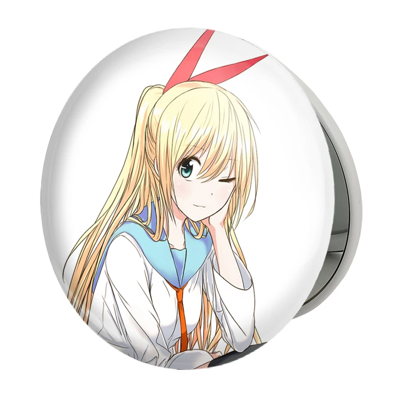 آینه جیبی خندالو طرح ایچیبو انیمه عشق دروغین مدل تاشو کد 17203 