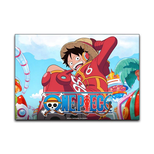 تابلو شاسی گوفی مدل مانکی دی لوفی انیمه وان پیس طرح Luffy One Piece Anime کد TARO54
