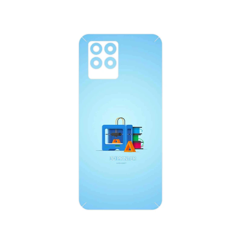 برچسب پوششی ماهوت مدل 3D Printer مناسب برای گوشی موبایل ریلمی 8 Pro