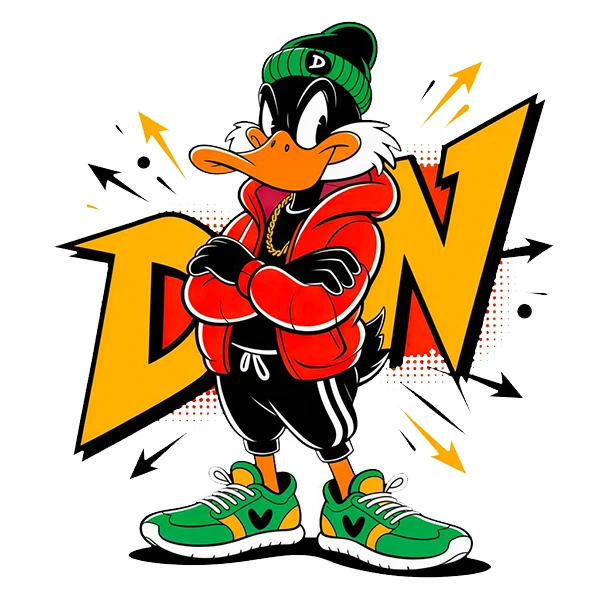 استیکر پارچه و لباس پاد آفرین طرح کارتونی کد 2827