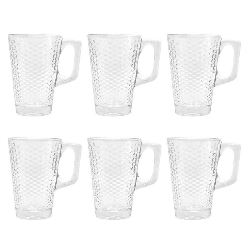 لیوان کاوه مدل کاسپین کندو بسته 6 عددی 