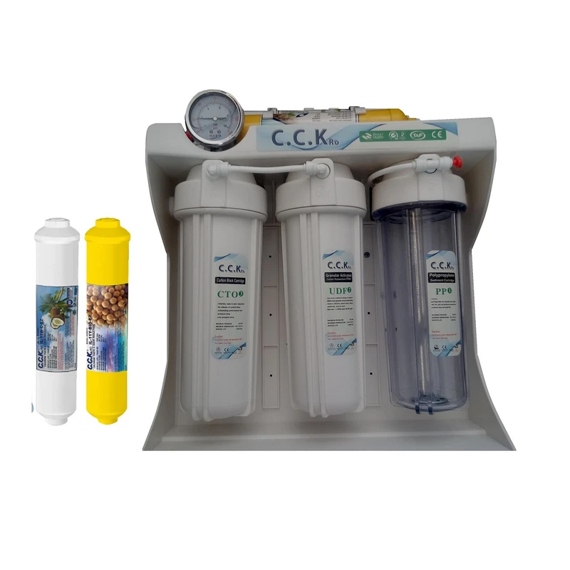دستگاه تصفیه کننده اب سی سی کا مدل RO12322 به همراه دو فیلتر قلیایی