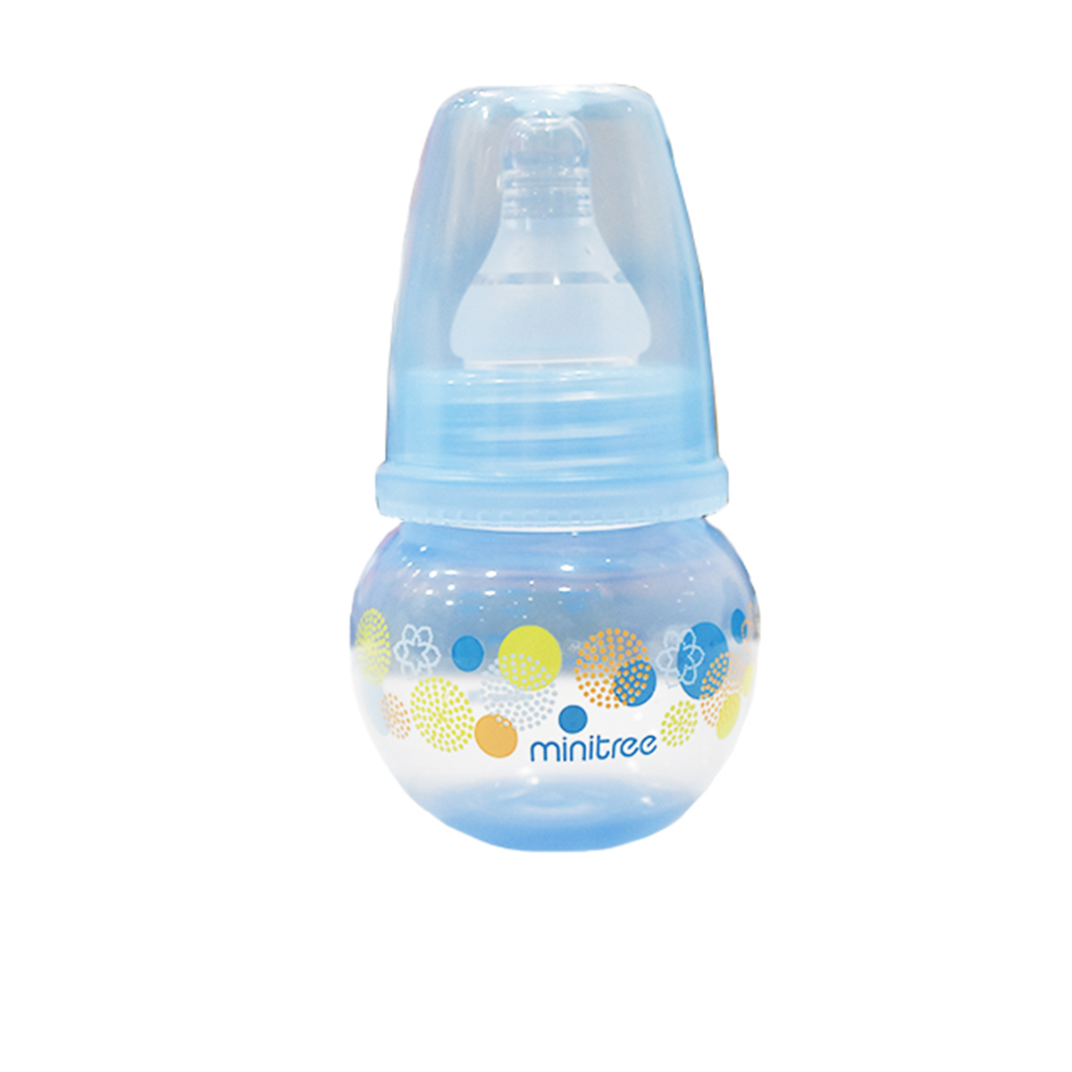 شیشه شیر کودک مینی تری مدل توپ گنجایش 60 میلی لیتر