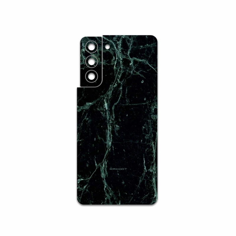 برچسب پوششی ماهوت مدل Graphite-Green-Marble مناسب برای گوشی موبایل سامسونگ Galaxy S21 5G