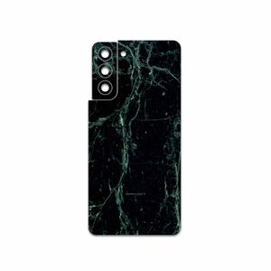 برچسب پوششی ماهوت مدل Graphite-Green-Marble مناسب برای گوشی موبایل سامسونگ Galaxy S21 5G