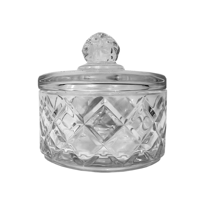 قندان مدل کلاسیک طرح لوزی متوسط کد F5303