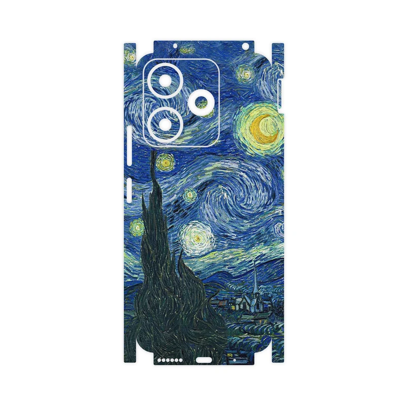 برچسب پوششی ماهوت مدل The Starry Night of van Gogh-FullSkin مناسب برای گوشی موبایل شیائومی Redmi 13x