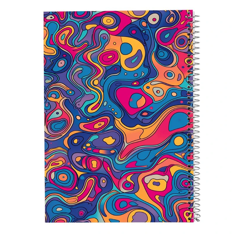 دفتر شطرنجی 50 برگ مدوپد طرح اشکال فانتزی کد DF16066